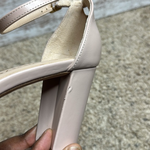 STUART WEITZMAN NearlyNude leather sandals size 11B - Picture 15 of 16